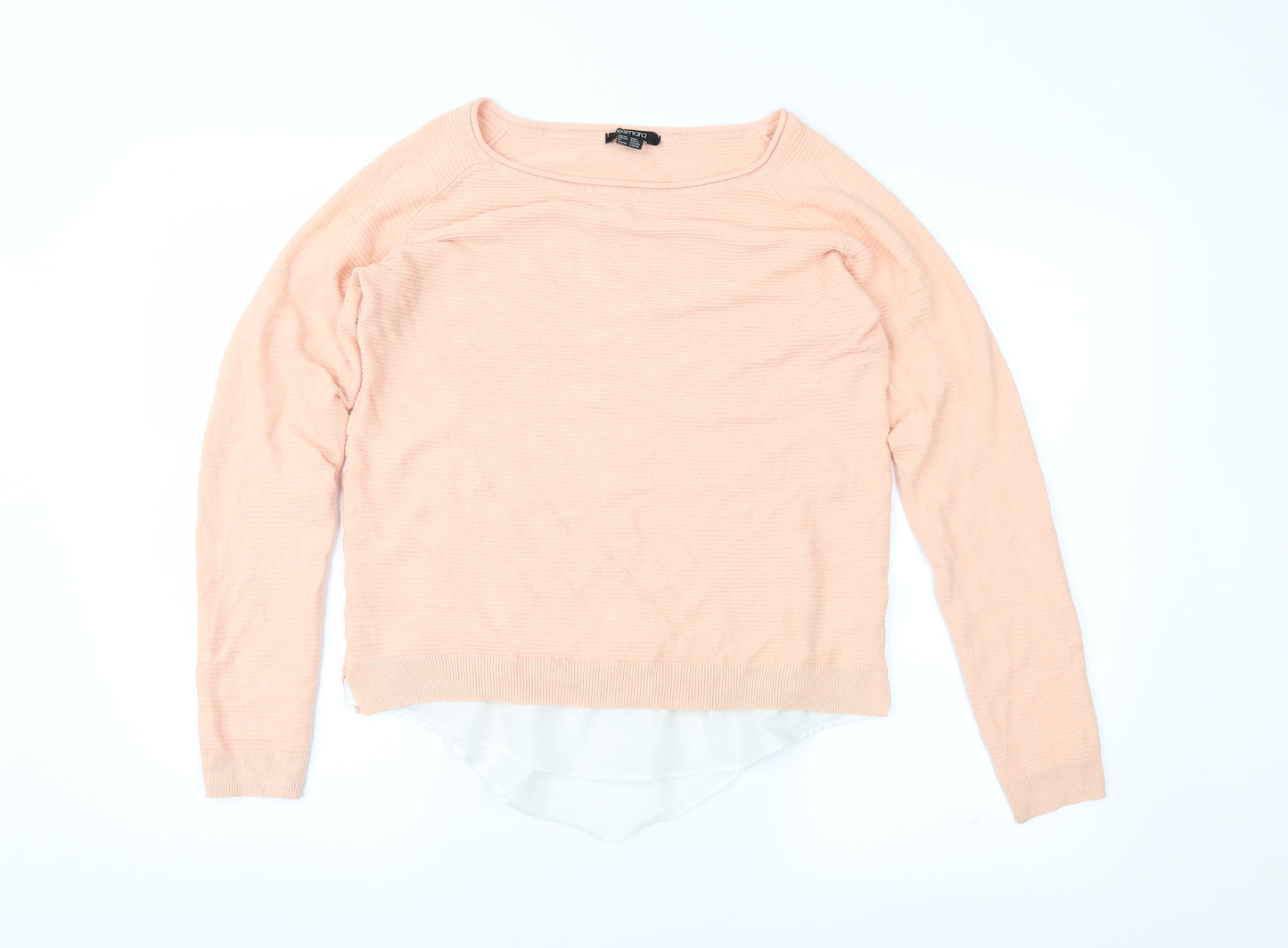 ESMARA Womens Pink   Pullover Jumper Size S