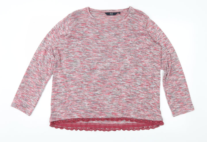 EWM Womens Pink   Pullover Jumper Size M