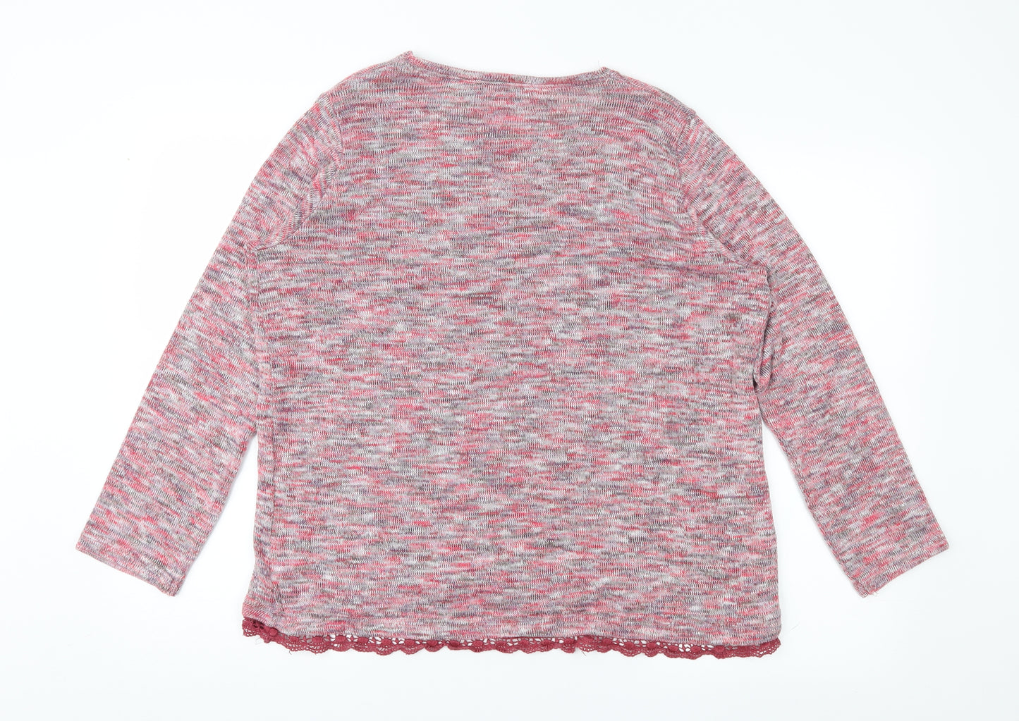EWM Womens Pink   Pullover Jumper Size M