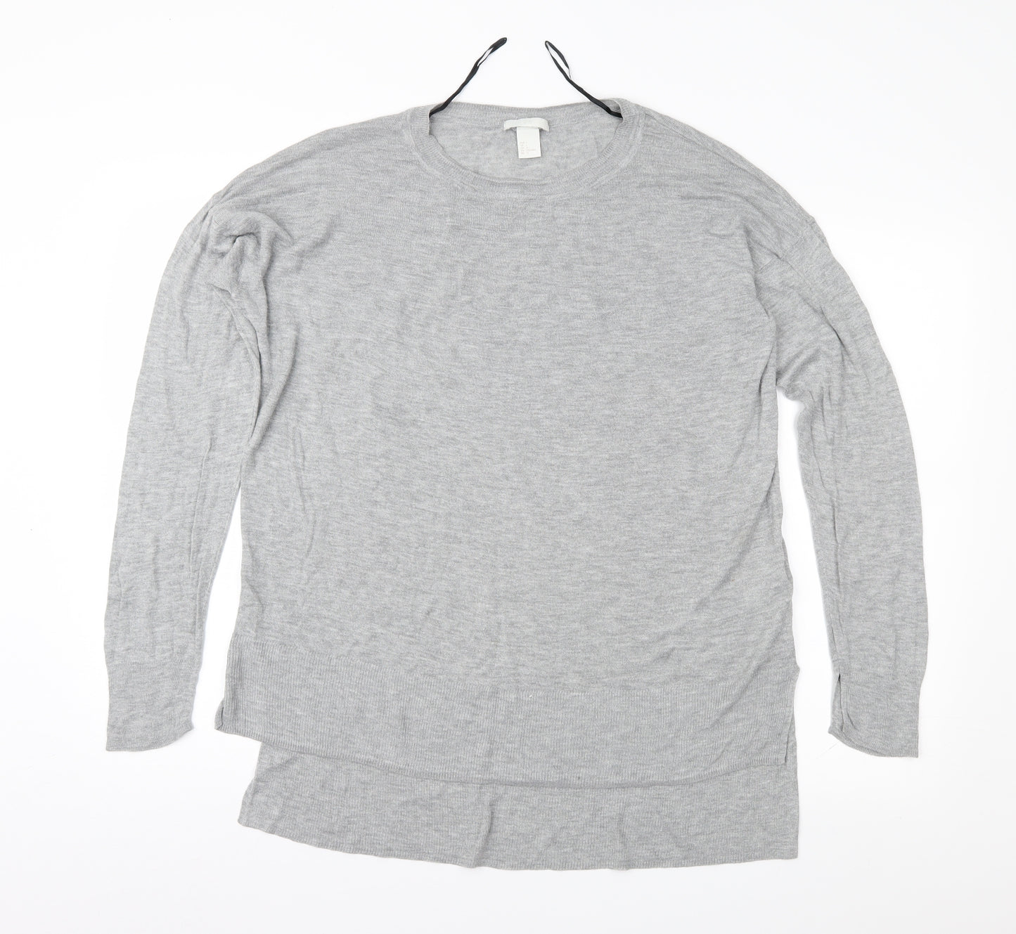 H&M Womens Grey   Pullover Jumper Size L