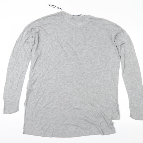 H&M Womens Grey   Pullover Jumper Size L