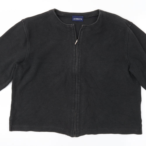 Liz Claiborne Womens Black   Jacket  Size M