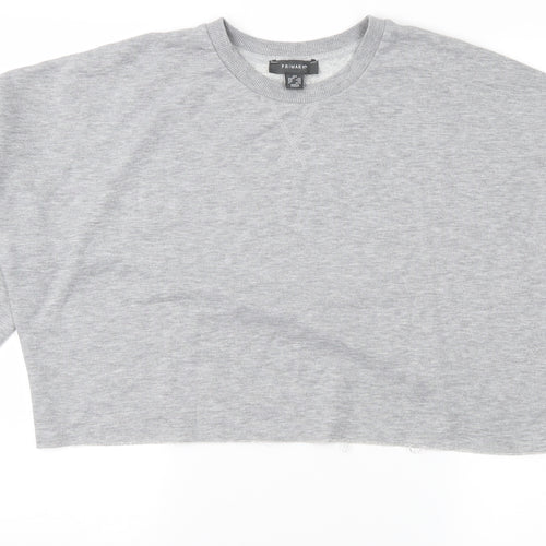 Atmosphere Womens Grey   Pullover Sweatshirt Size 2XS