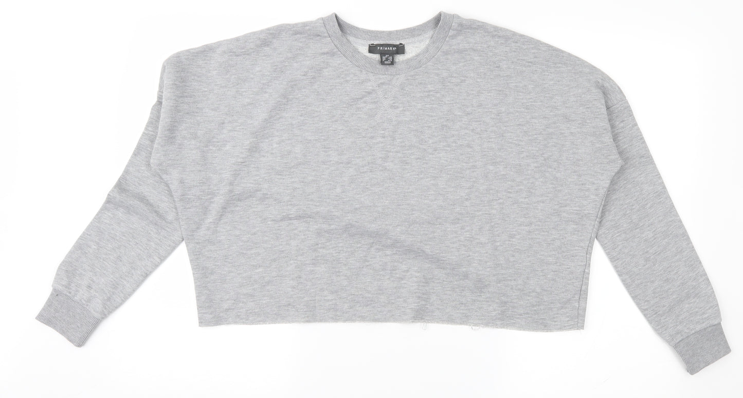 Atmosphere Womens Grey   Pullover Sweatshirt Size 2XS