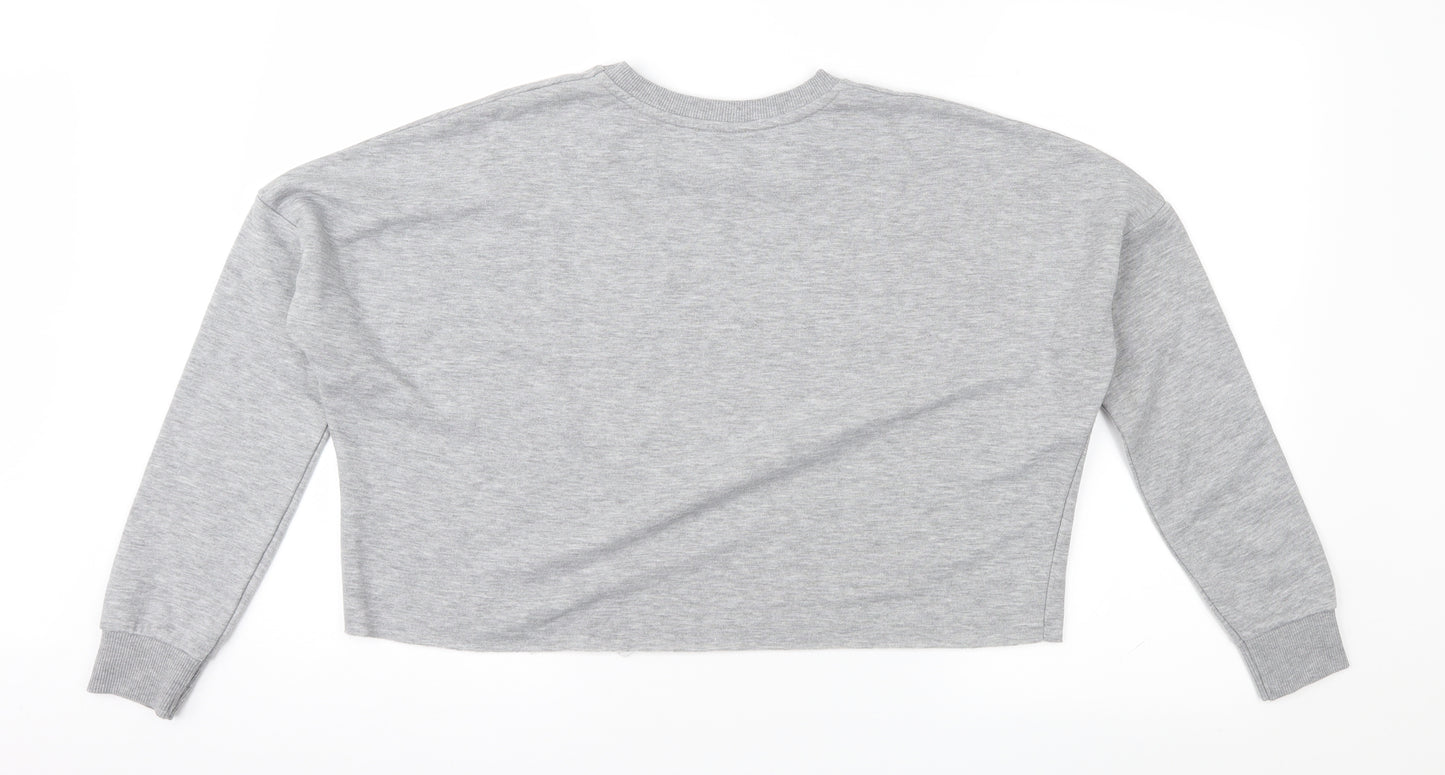 Atmosphere Womens Grey   Pullover Sweatshirt Size 2XS