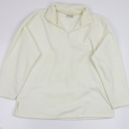 Roman Womens White   Pullover Jumper Size L