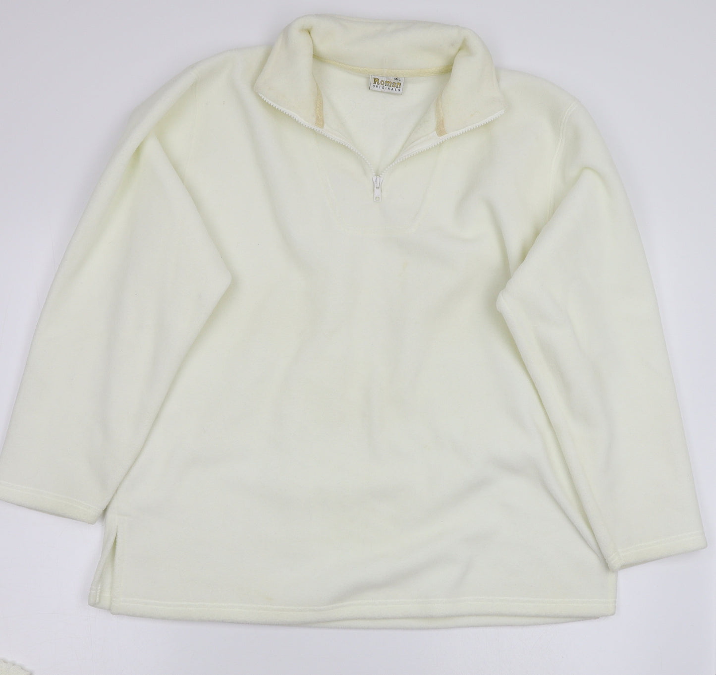 Roman Womens White   Pullover Jumper Size L