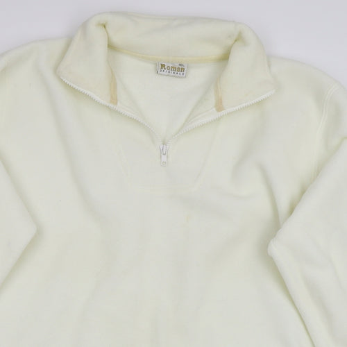 Roman Womens White   Pullover Jumper Size L