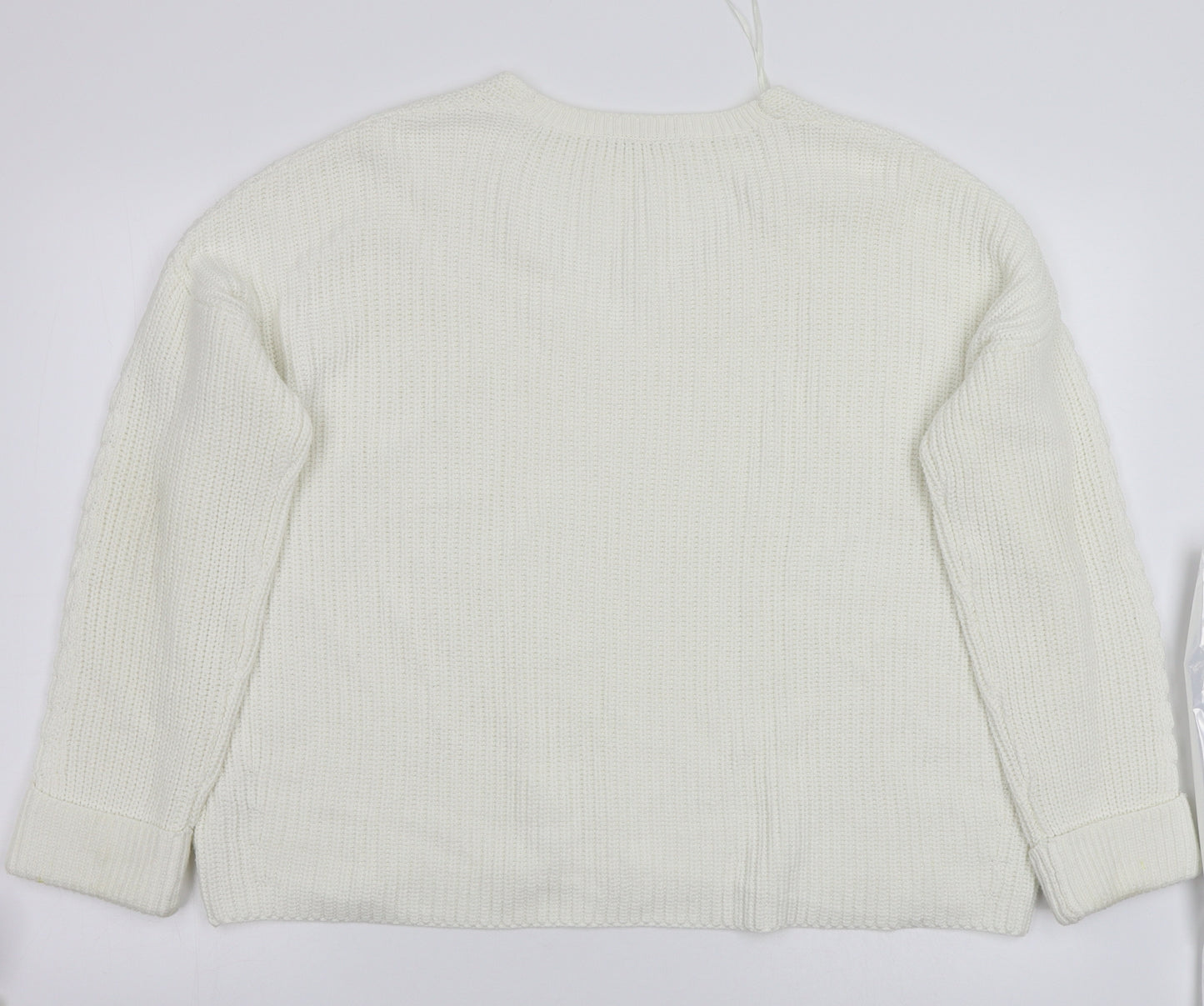 TU Womens White   Pullover Jumper Size 16