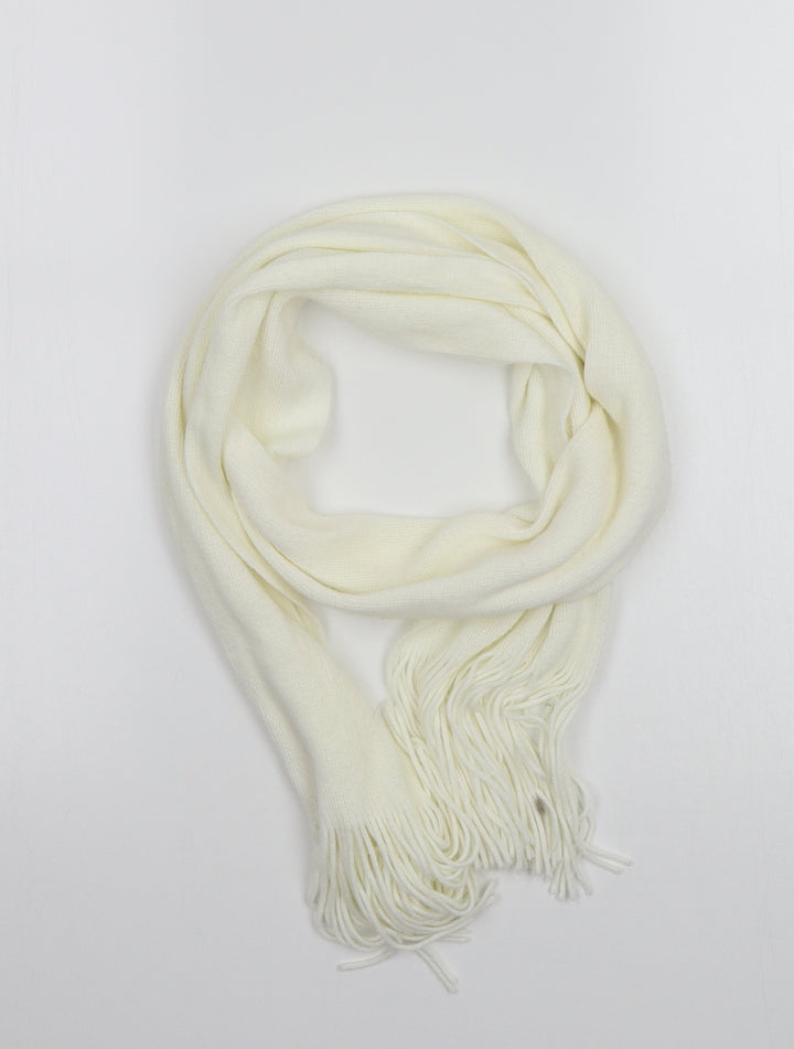 Preworn Womens White Scarf