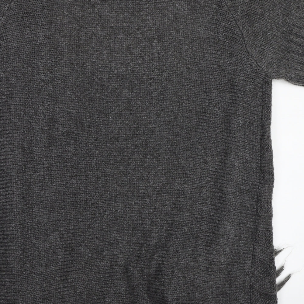 Preworn Womens Grey   Cardigan Jumper Size 20