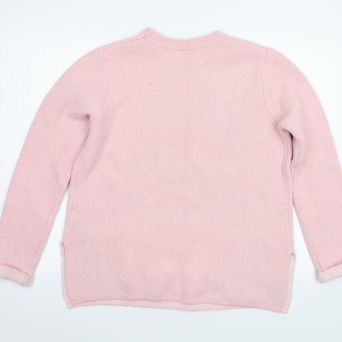 H&M Womens Pink   Pullover Jumper Size S