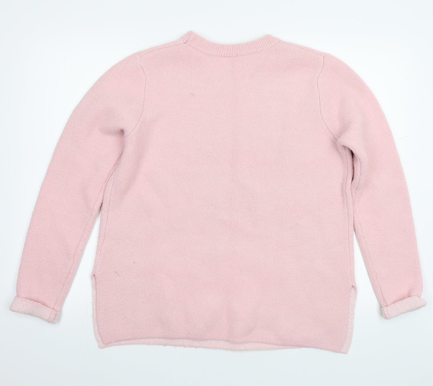 H&M Womens Pink   Pullover Jumper Size S