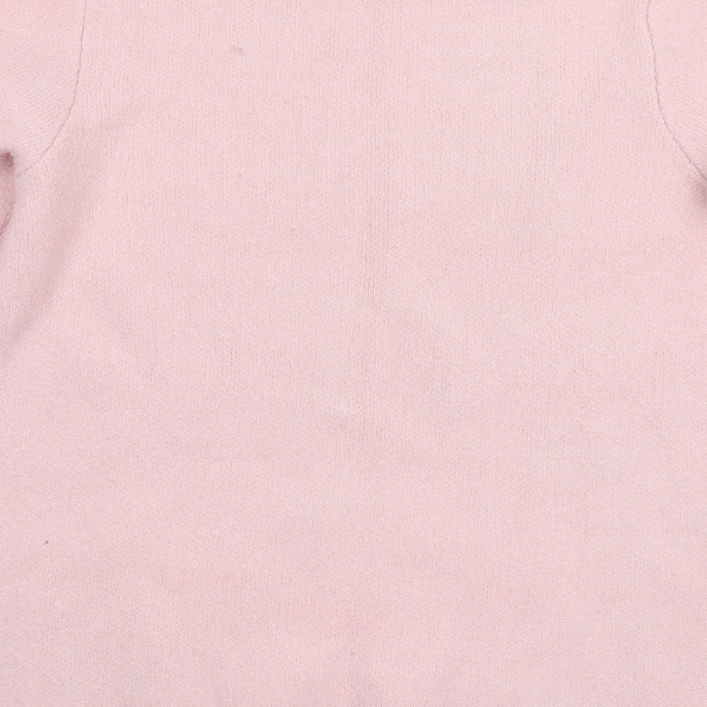 H&M Womens Pink   Pullover Jumper Size S