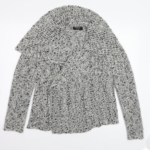 Moda Womens Grey   Cardigan Jumper Size 14