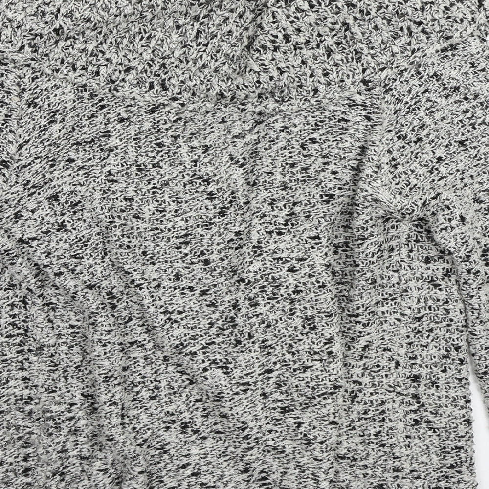Moda Womens Grey   Cardigan Jumper Size 14