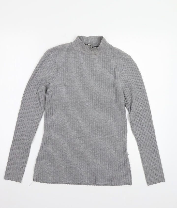River Island Womens Grey Pullover Jumper Size 12