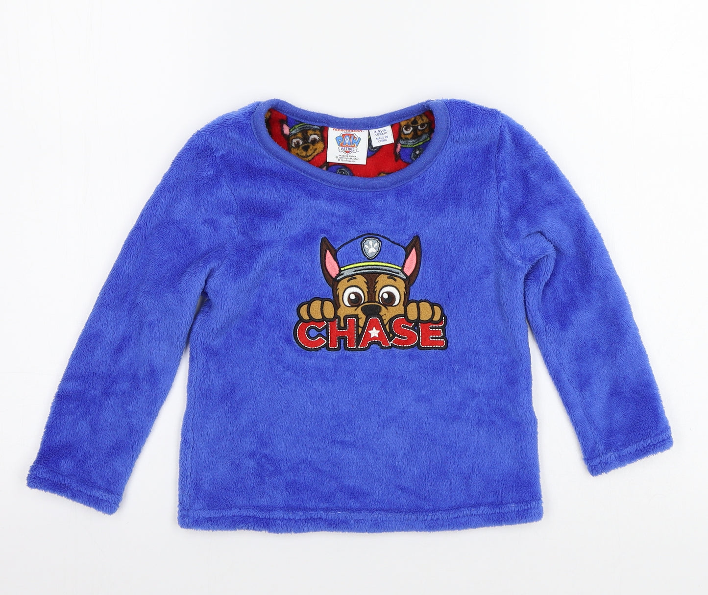 Paw Patrol Boys Blue   Pullover Jumper Size 3-4 Years