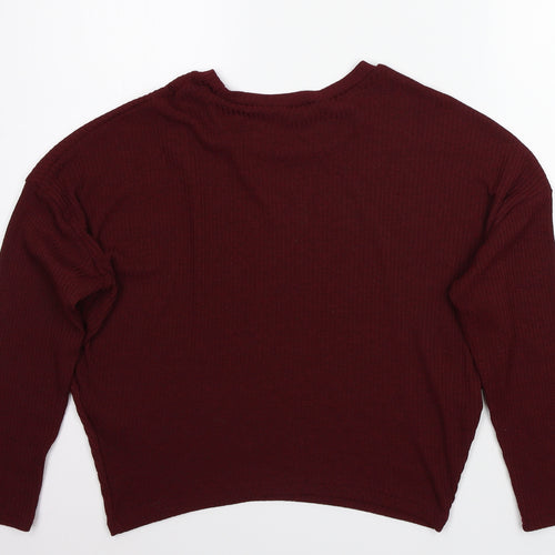 Newlook Womens Red   Pullover Jumper Size S