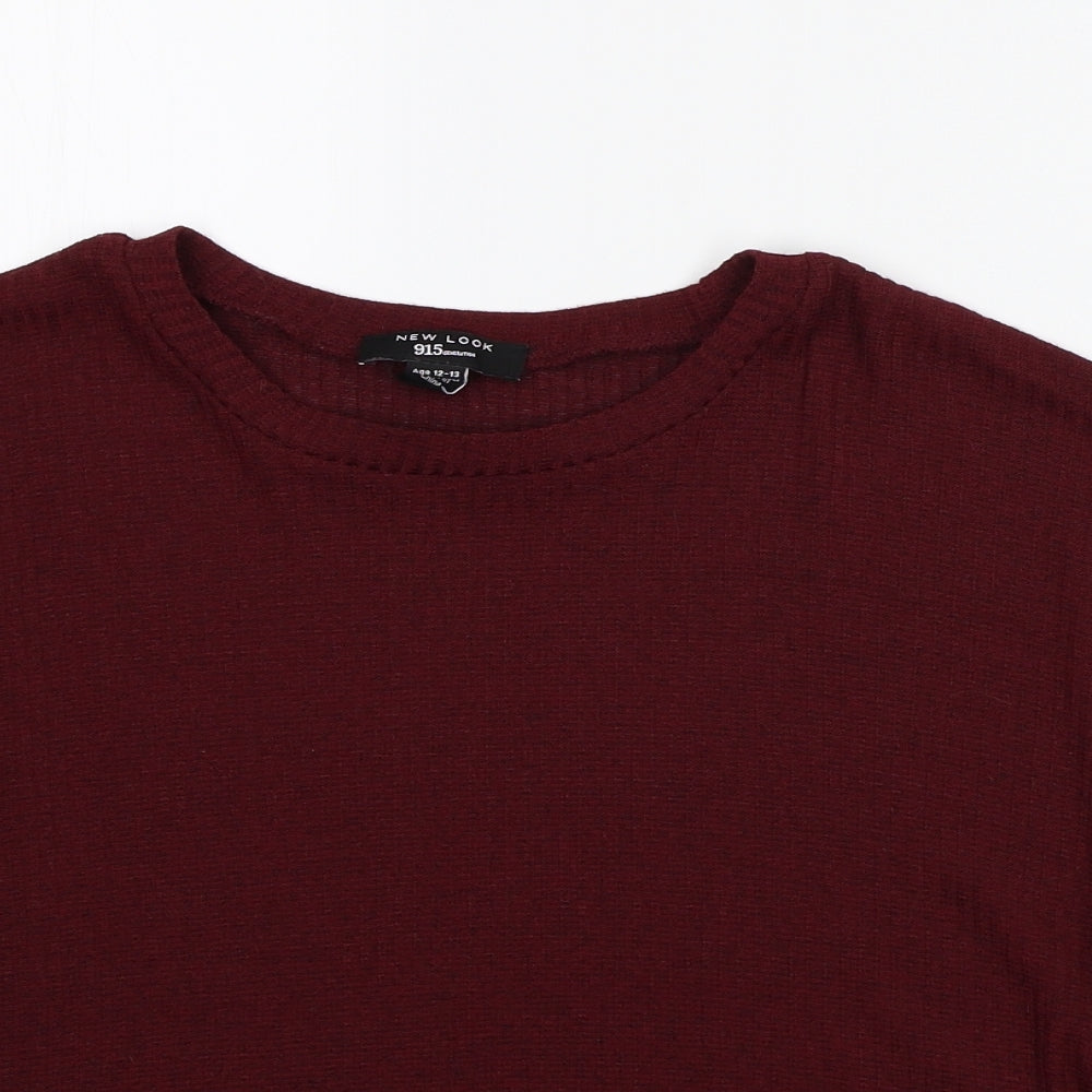 Newlook Womens Red   Pullover Jumper Size S