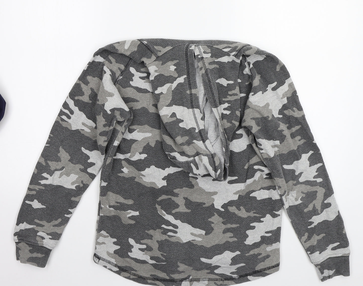 George Boys Grey Camouflage  Pullover Hoodie Size 13 Years