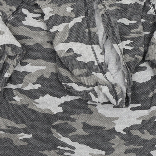 George Boys Grey Camouflage  Pullover Hoodie Size 13 Years