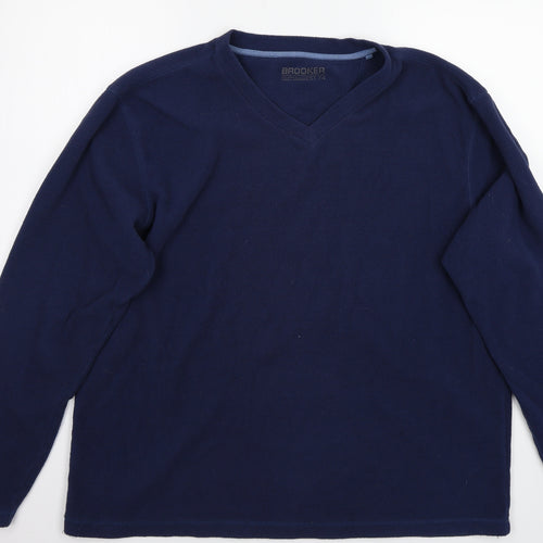 Brooker Womens Blue   Pullover Jumper Size 2XL