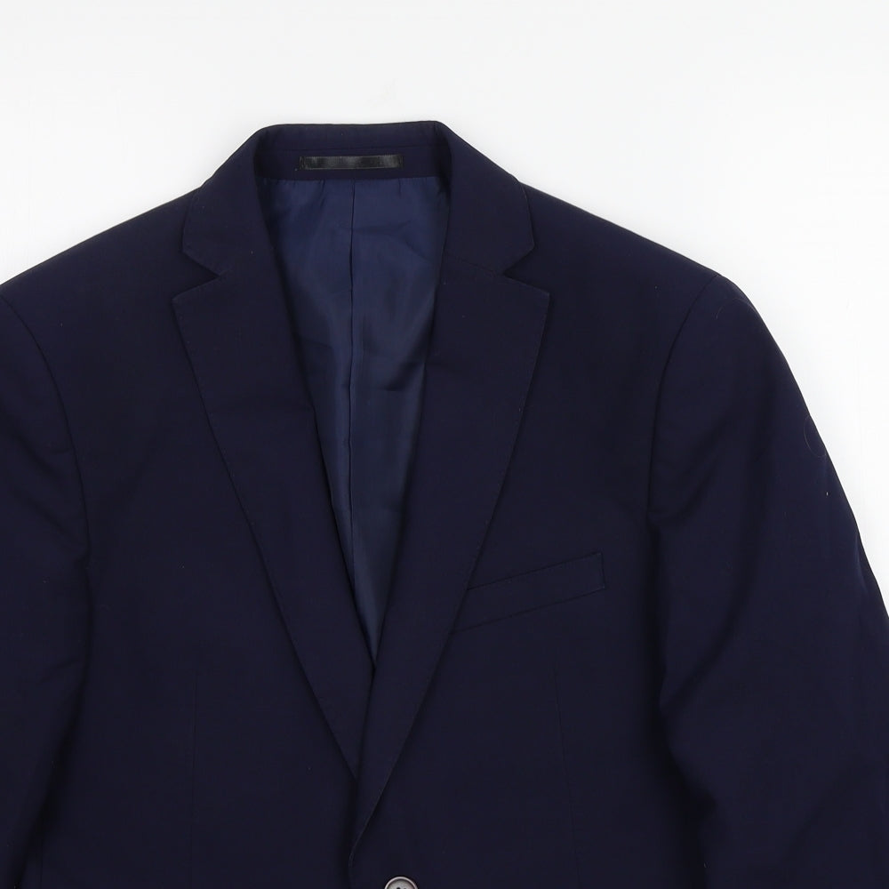 T.M.Lewin Womens Blue   Jacket Blazer Size 36