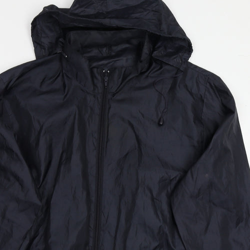Preworn Mens Black   Jacket Coat Size L