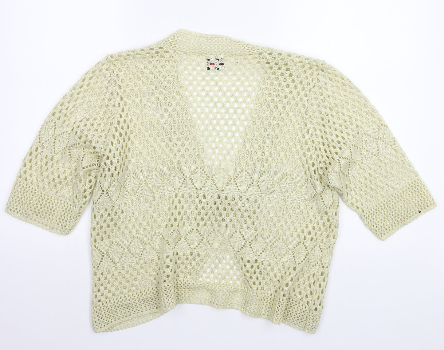 Knitt Womens Beige   Cardigan Jumper Size M