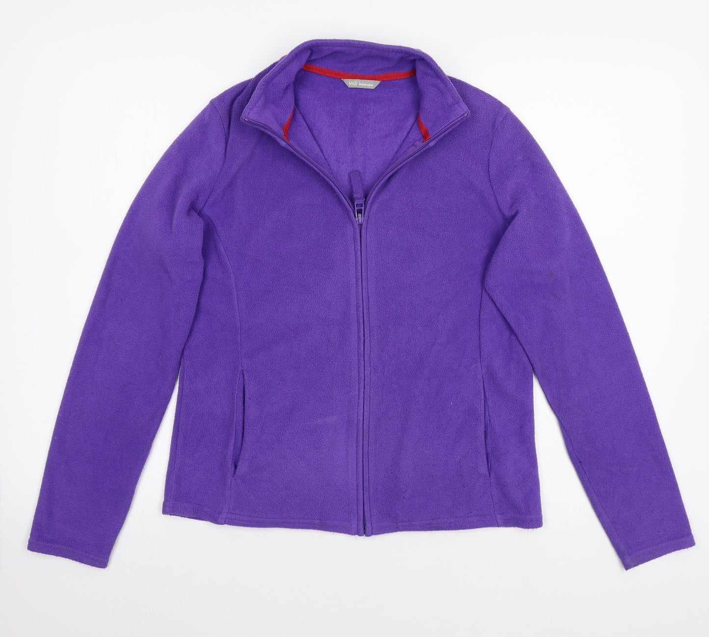 Marks and Spencer Womens Purple   Jacket Coat Size 12