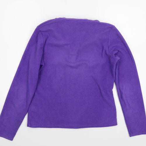 Marks and Spencer Womens Purple   Jacket Coat Size 12