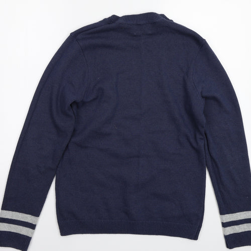 Topman Mens Grey   Pullover Jumper Size S