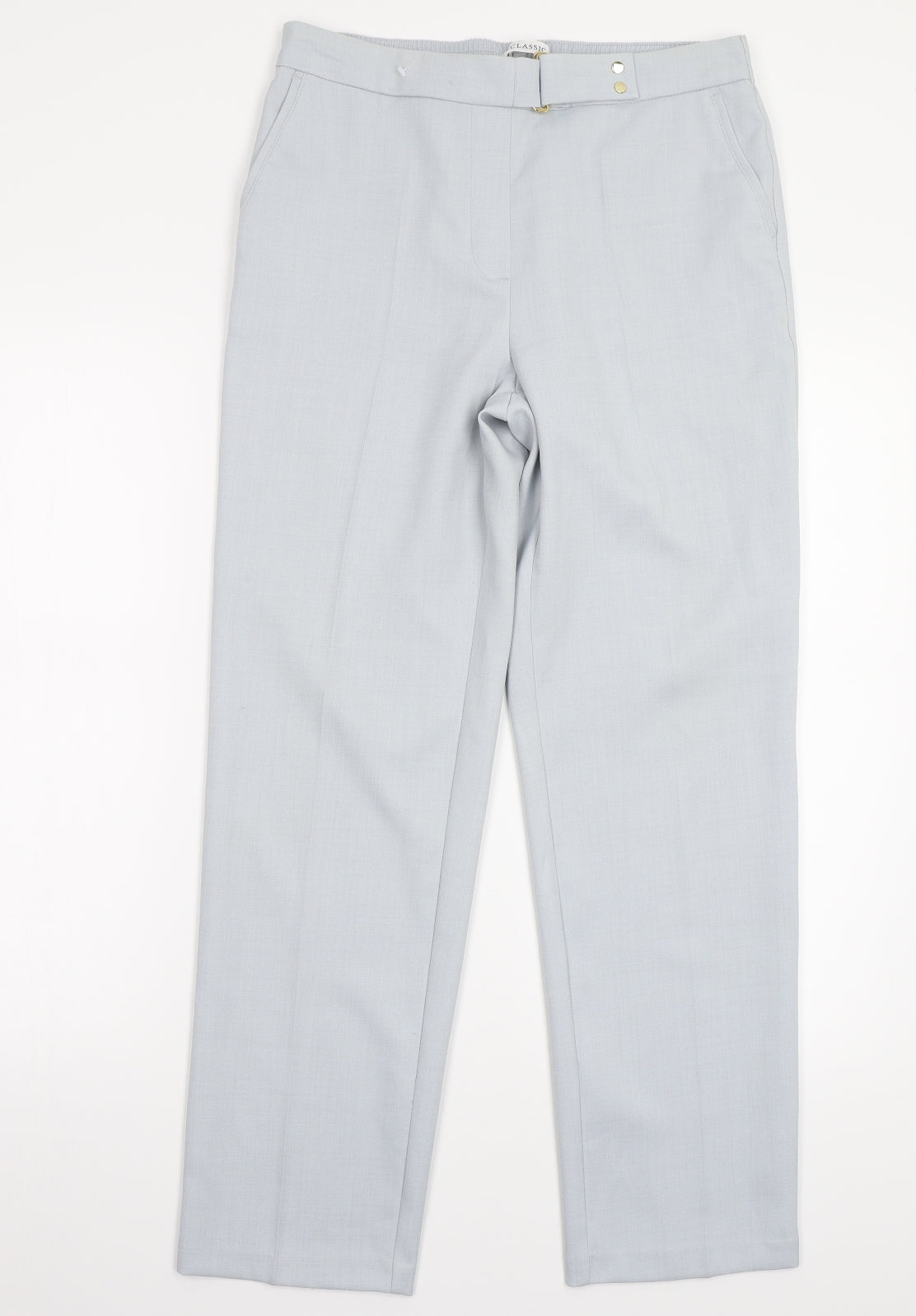 Marks and Spencer Womens Blue   Trousers  Size 10 L27 in