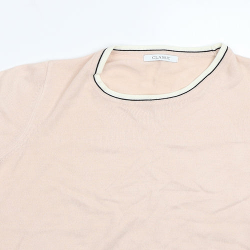 Marks and Spencer Womens Pink   Basic T-Shirt Size 14