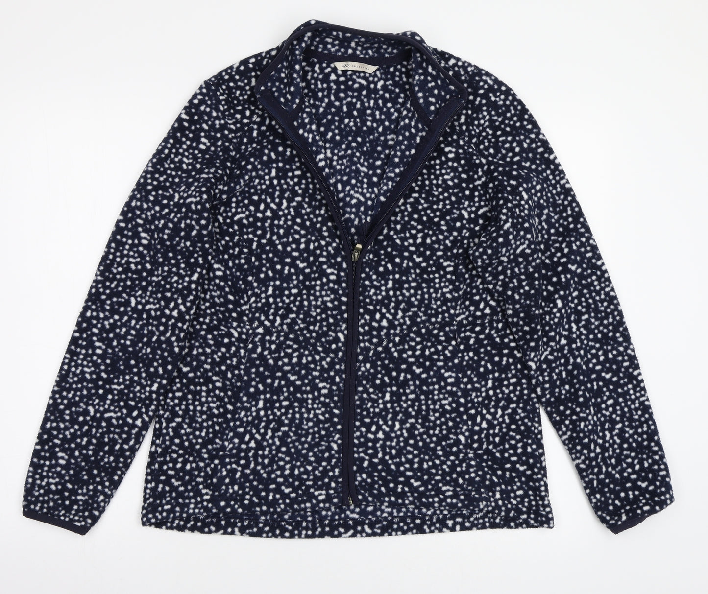 Marks and Spencer Womens Blue   Jacket Blazer Size 14