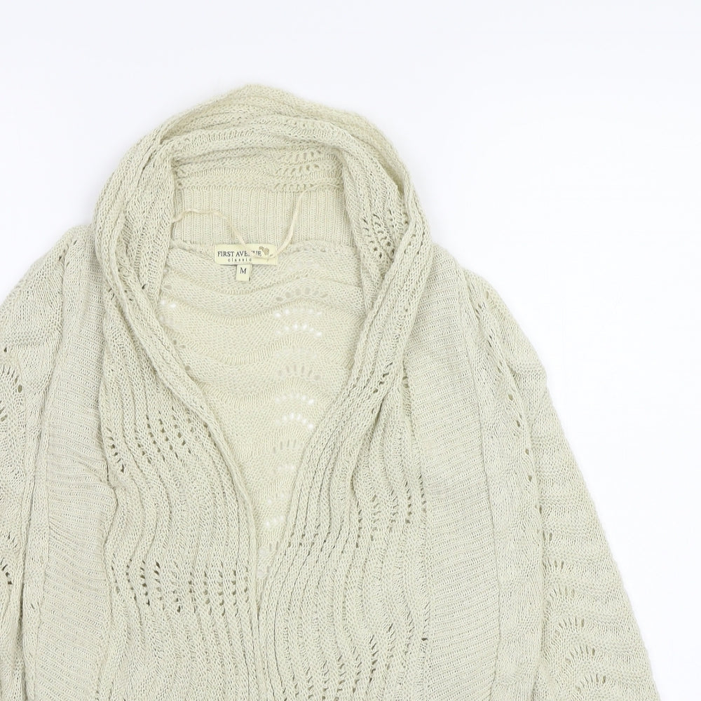 first avenue Womens Beige   Cardigan Jumper Size M