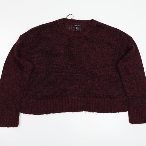 Newlook Womens Purple   Pullover Jumper Size M