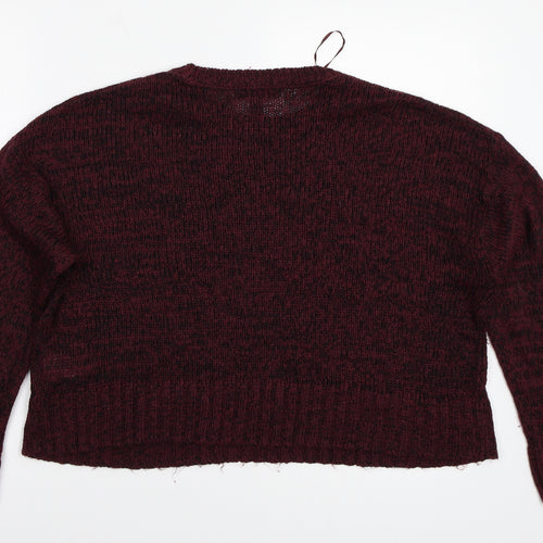 Newlook Womens Purple   Pullover Jumper Size M