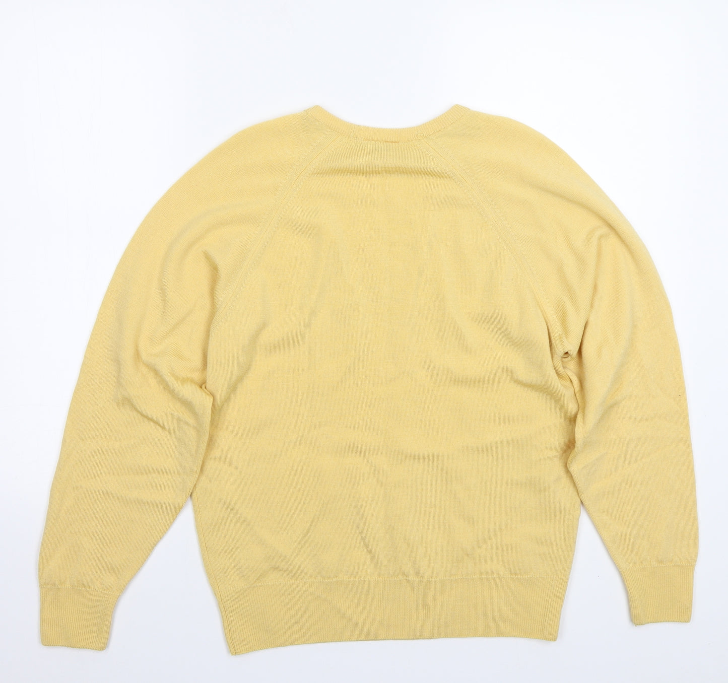 House of Fraser Womens Yellow   Pullover Jumper Size 12