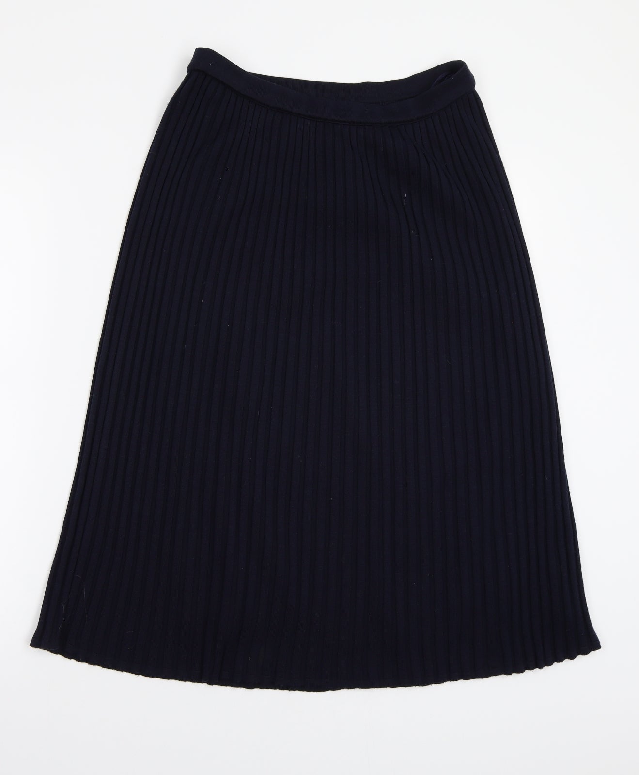 Preworn Womens Blue   A-Line Skirt Size 14