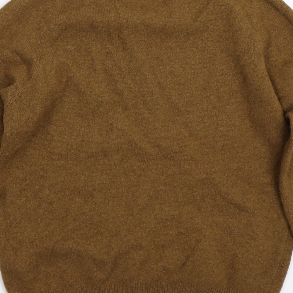 Zara Mens Brown   Pullover Jumper Size M
