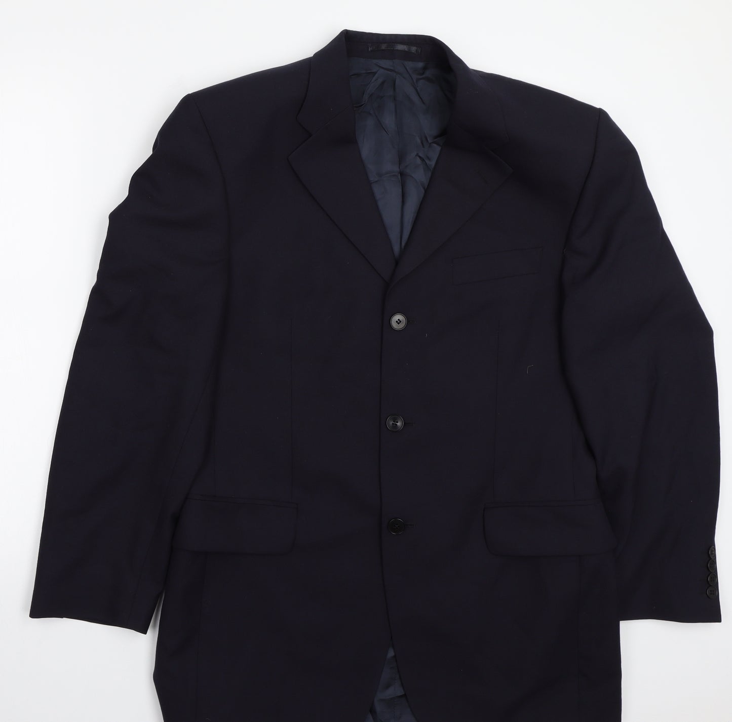 Lorunser Mens Blue   Jacket Suit Jacket