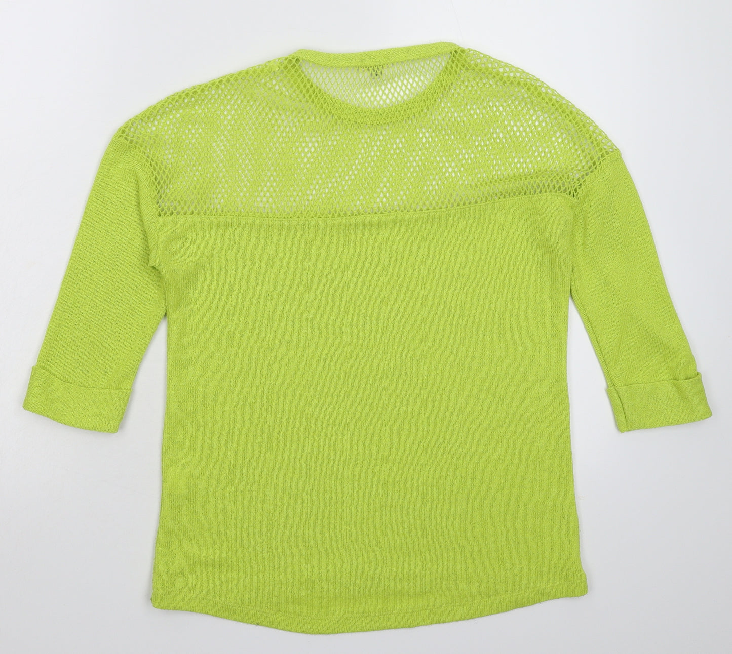 River Island Womens Green  Knit Pullover Jumper Size 10