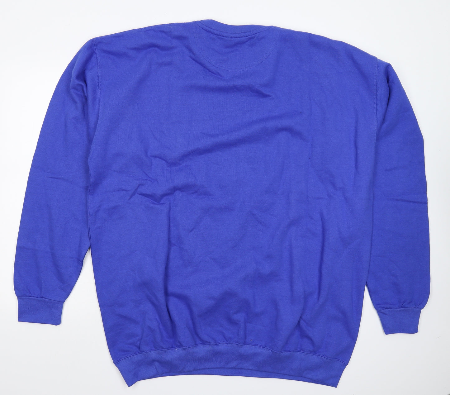 RT Extra Mens Blue   Pullover Sweatshirt Size 3XL