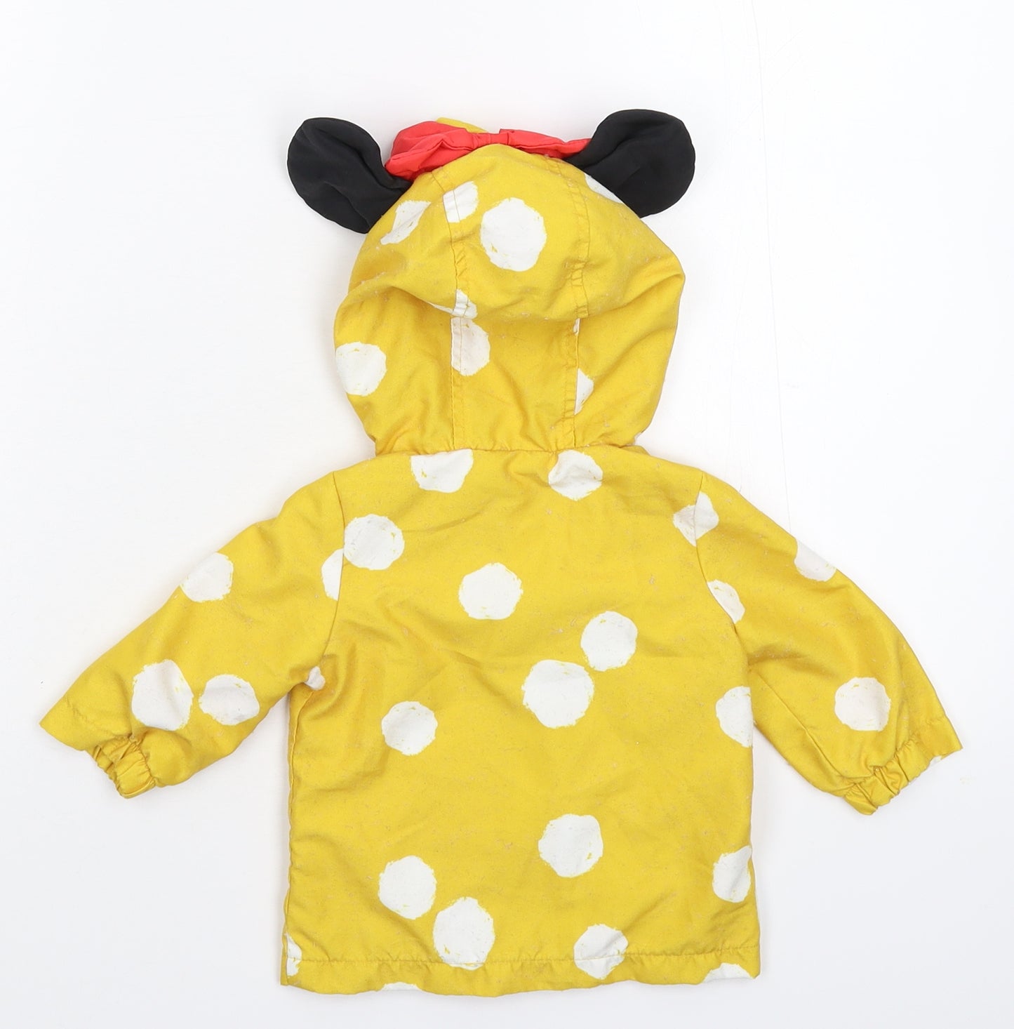 F&F Girls Yellow   Jacket  Size 0-3 Months  - Disney