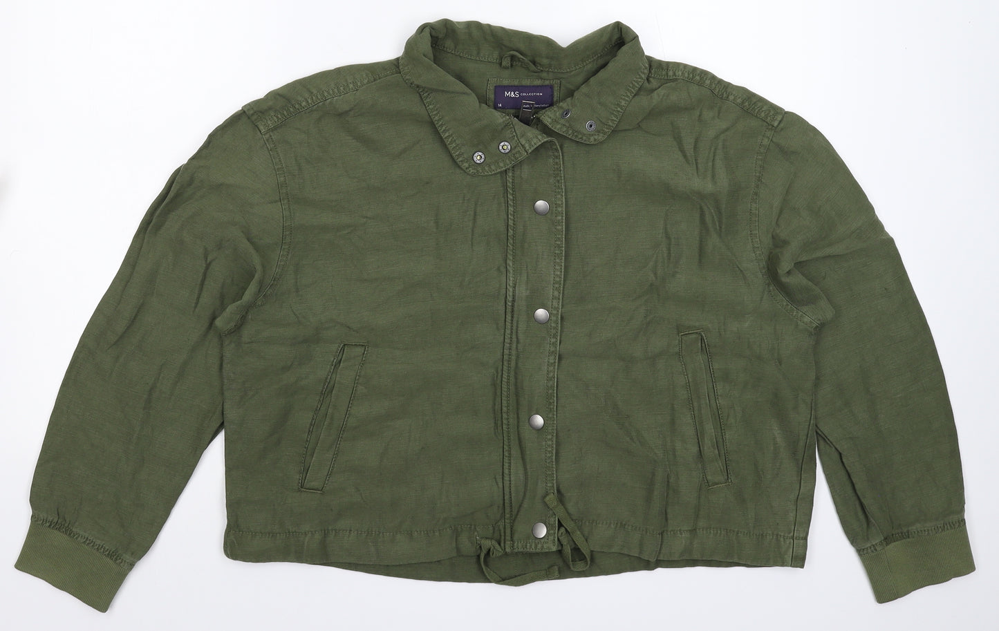 Marks and Spencer Womens Green   Jacket  Size 14