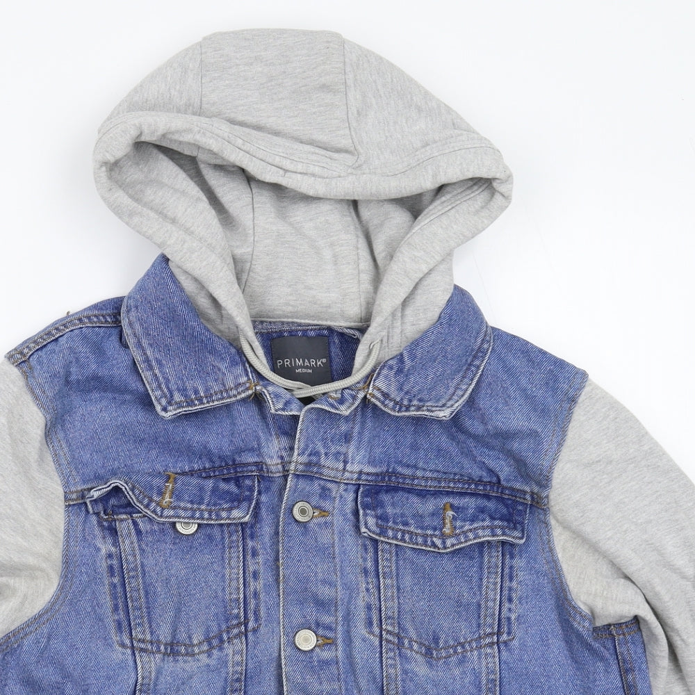 Primark Mens Blue  Denim Jacket  Size M