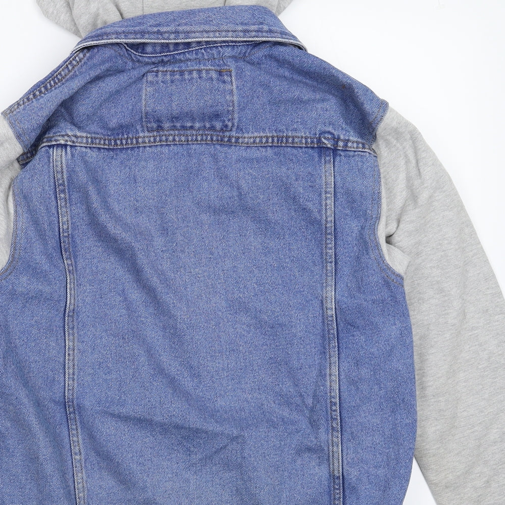 Primark Mens Blue  Denim Jacket  Size M