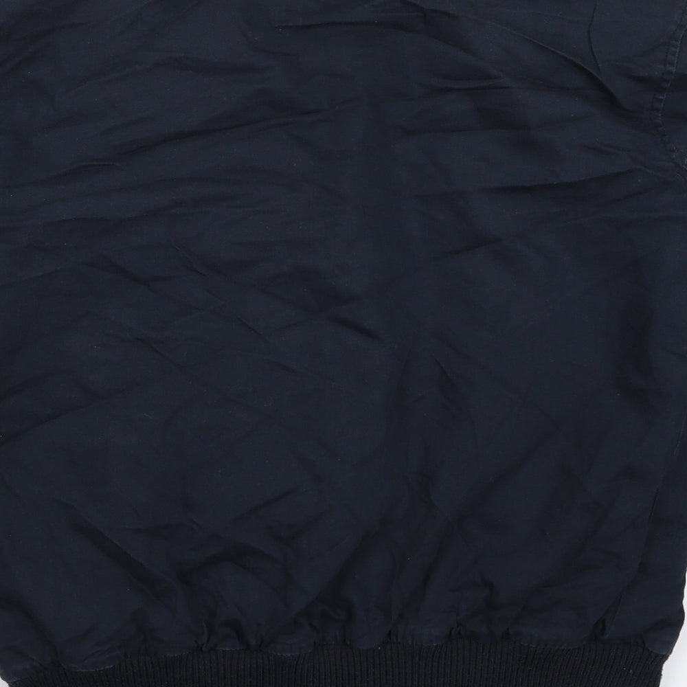 River Island Mens Blue   Bomber Jacket Jacket Size M